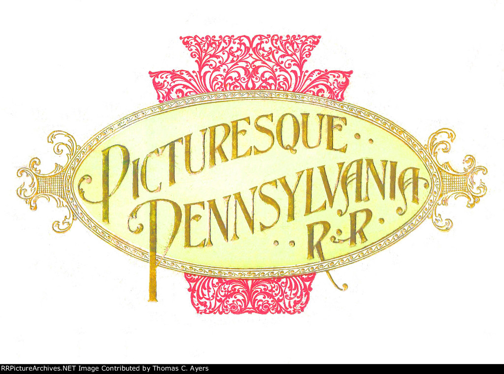 "Picturesque Pennsylvania R.R.," Front Cover, 1898